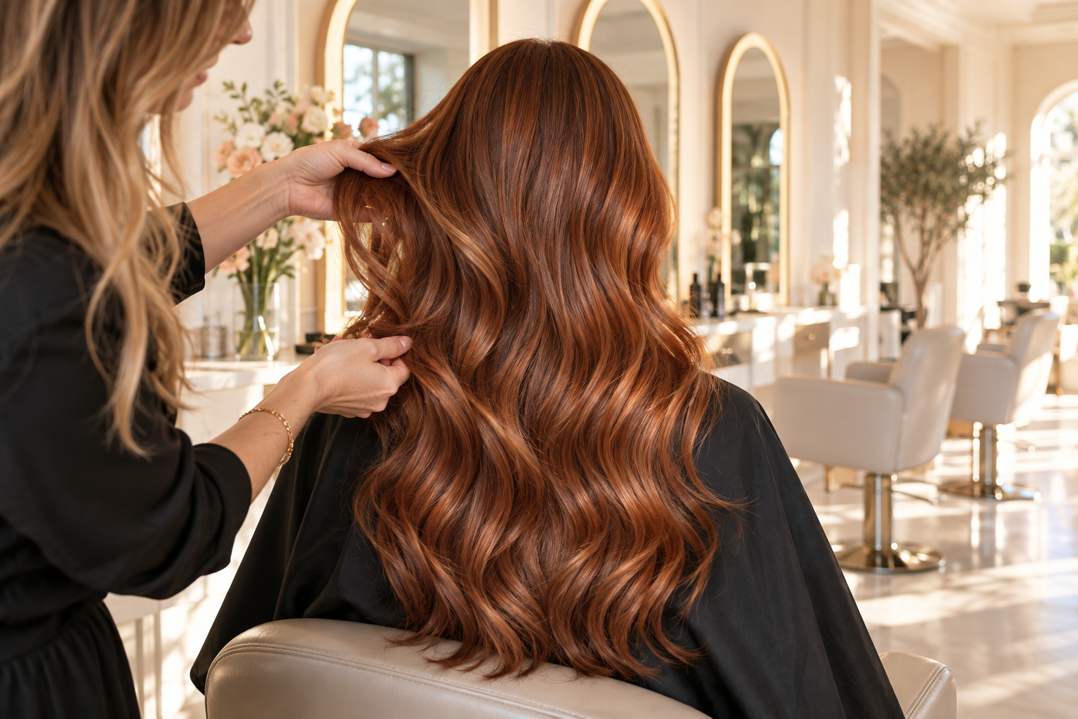 Illustrative salon studio campaign